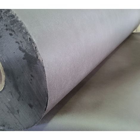 Feutre de Paillage / Géotextile non tissé - 110g/m² - Rouleau de 100m Largeur: 1,10 m (1/2)