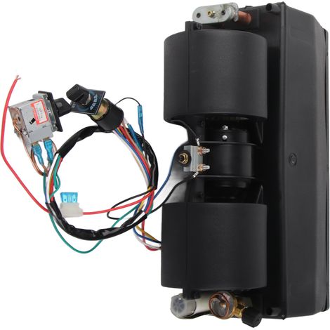 12-V-Unterbau-Klimaanlage mit Heiz- und Kühlfunktion, 3-stufigem Thermostat, 600 CFM, universell für Pkw und Lkw (1/5)