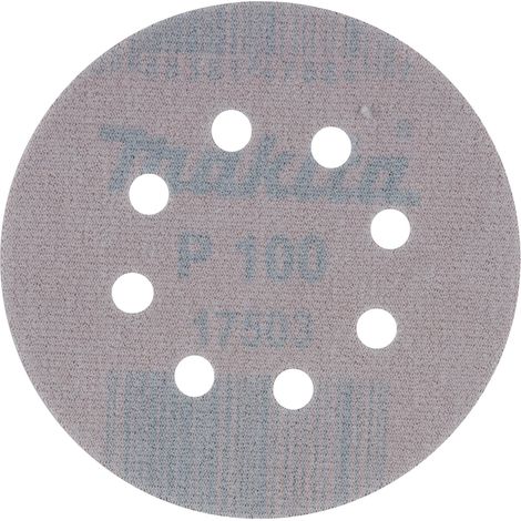 Makita 10x papel de lija pre-lijado velcro 125 mm K40 D-65816