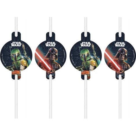 Cannucce di compleanno a tema Star Wars Galaxy Jedi, 4 pezzi. (1/3)