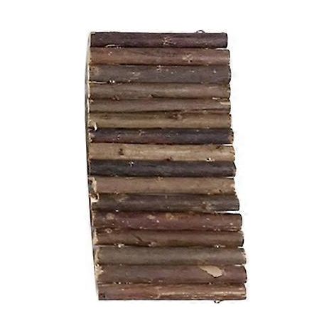 Voici une proposition de titre produit en français (190 caractères maximum) :

Pont en bois pour hamster, jouet à ronger et échelle d'escalade pour petits animaux, 7,9 et 9 pouces (S)