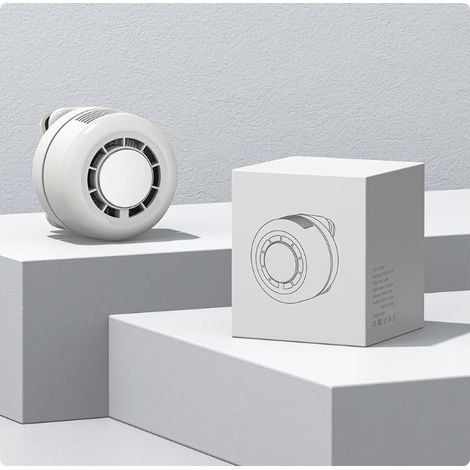 Mini-Tragventilator, USB-wiederaufladbarer Hüftventilator, 3-stufiger, griffloser persönlicher Ventilator (1/5)