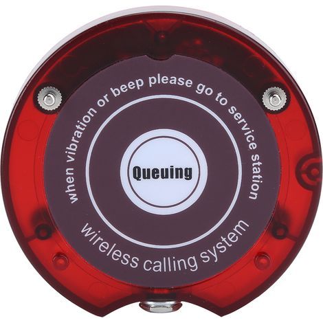 SU‑668 Système d'appel sans fil pour file d'attente, adaptateur de pager et base de chargement pour restaurant, prise UE 110-240 V (1/5)
