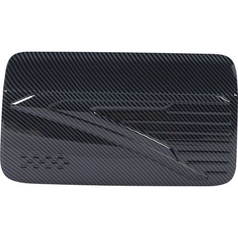 Ortviai Cache-Couvercle de Réservoir Carburant pour Mitsubishi Triton L200 2023-2024 – Style Fibre de Carbone, ABS Résistant à l’Usure