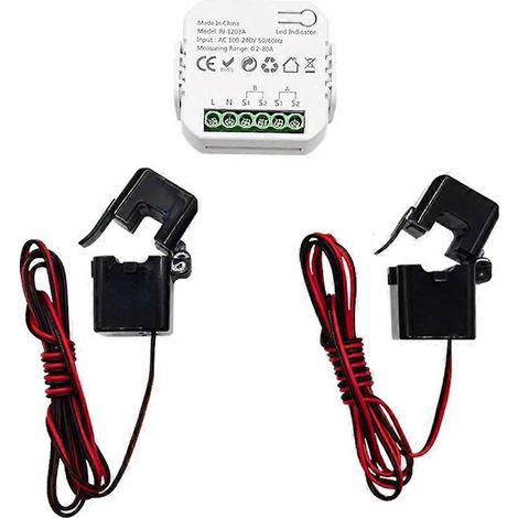 Interrupteur intelligent Tuya ZigBee : compteur de puissance, de tension et de courant, application de suivi de la consommation en temps réel, statistiques de consommation, interrogation 2CT (1/5)