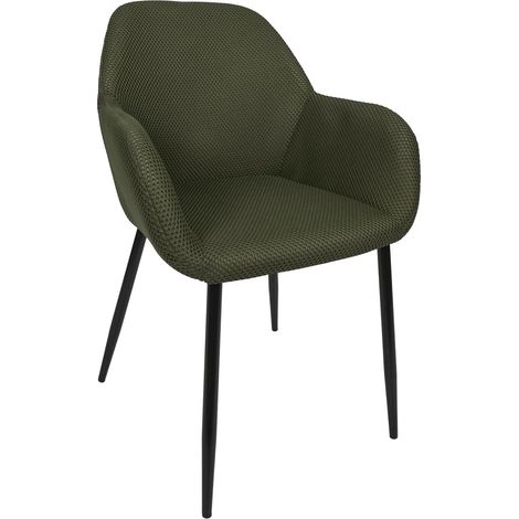 Fauteuil kaki 59x85x55,7 cm