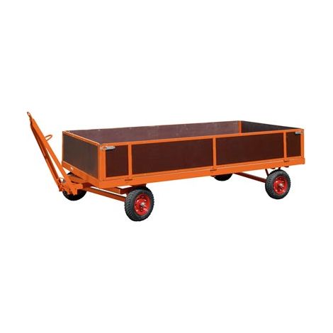 Rollcart 4 Bordwände, 400mm hoch für Industrieanhänger 2000x1000mm als Zubehör