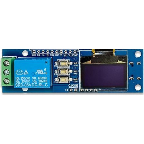 Module relais monocanal à empreinte digitale ZW101. semi-conducteur capacitif. écran OLED. compatible STM32 (1/5)
