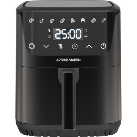 Friteuse sans huile 6.5l 1600w noir - Arthur Martin - AMP9025 (1/4)