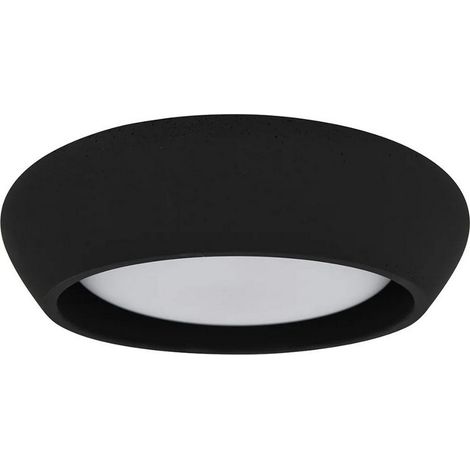 [NEUWERTIG] B-Ware Beacon Deckenleuchte Lampe Fjord Schwarz Gips ø 28 Cm Gx53 Dimmbar