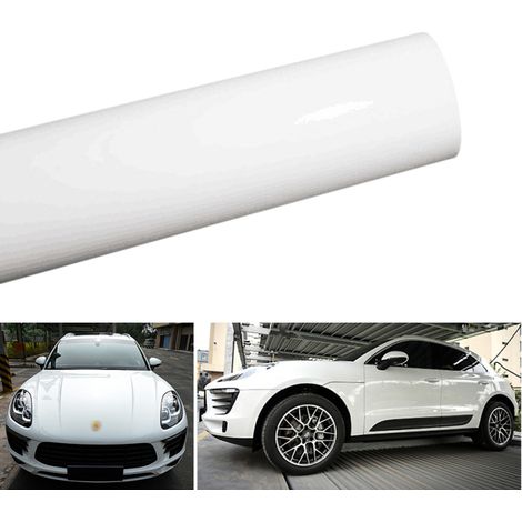 Vinilo adhesivo brillante para proteger tu coche, pegatinas para envolver con sistema de ventilación, accesorios de personalización para automóviles. (1/4)