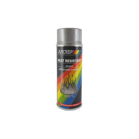 Vernice in alluminio ad alta temperatura, spray da 400 ml.