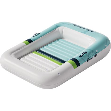 Aufblasbare Einzel-Schwimmplattform „Himmelsspiegel“ – 173 × 110 cm, mit Hakenbefestigung (ohne Plane), tragbares Pool-Sofa für Außen- und Innenbereich, ideal für den Sommer