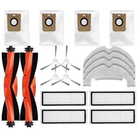 LAN Pièces de rechange et accessoires pour aspirateurs robots Dreame Bot D10 Plus, Z10 Pro et L10 Plus : brosse principale, filtre HEPA et serpillière. (1/5)