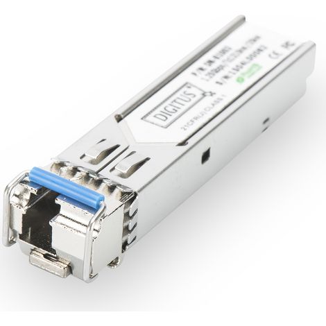 DIGITUS HP-kompatibl mini GBICSFPModule,1,25Gbps,20km,DDM (1/2)