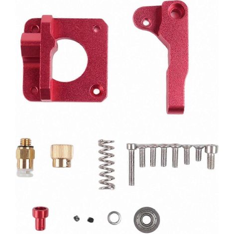 Kit d'extrusion à double engrenage pour Ender 3 V2, arbre moteur de 20 mm, compatible avec l'imprimante 3D Ender 3 Pro CR10 (1/5)