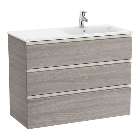 MUEBLE UNIK THE GAP LAV.DCHA.1000X460 LAV.BL TRES CJN.RBL.CITY TEXTURIZ.