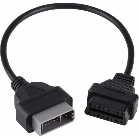 On-Board Diagnostics2 Extension Cable 14 Pin to 16 Pin Adapter Connector Diagnostic Cable (1/4)