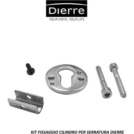 KIT FISSAGGIO CILINDRO STANDARD PER SERRATURE DIERRE