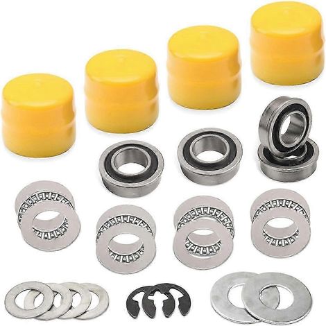 Kit de réparation roue avant pour tondeuse 9040H - roulement (1/5)