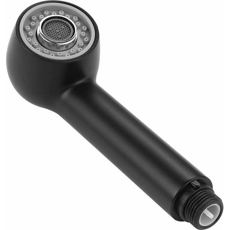 Kitchen Faucet Pull-Out Sprayer with 2 Spray Patterns, Replacement Shower Head for Kitchen Mixer Tap, Black (1/5)