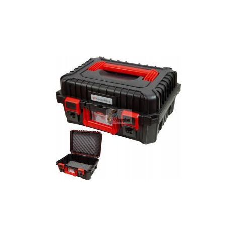 Cassetta portautensili HEAVY - Cassetta portautensili (maniglie ergonomiche, elementi di fissaggio de fissaggio, struttura a parete rinforzata de, 445 x 360 x 216 mm), colore nero (1/3)