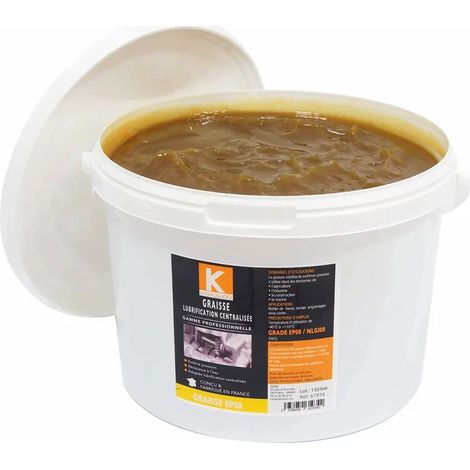 Seau 5 kg de graisse lubrifiante EP00 KARZHAN (1/2)