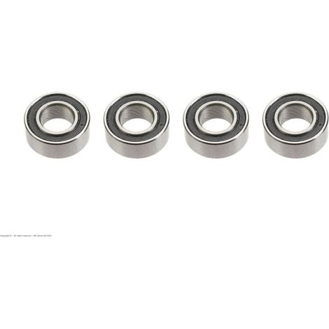 Revtec - Ball Bearing - Chrome Steel - ABEC 3 - Rubber Shielded - 5X10X4 - MR105-2RS - 4 pcs