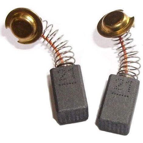 Lot de 100 balais de charbon pour moteurs électriques – 8 tailles disponibles – Carbone et cuivre allié – Pour outils électriques variés