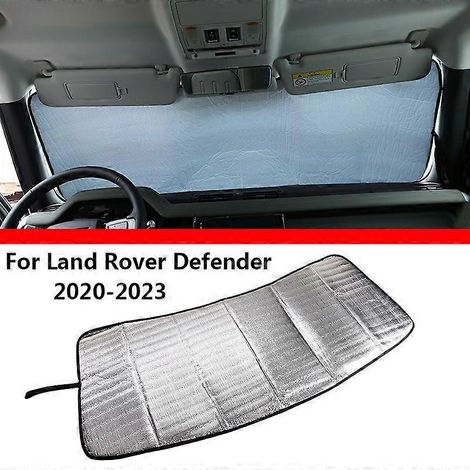 Compatible avec Land Rover Defender 90/110 (2009-2023) et Defender 130 (2004-2019). Rideau pare-soleil thermique en aluminium pour voiture. Accessoires auto. (1/5)