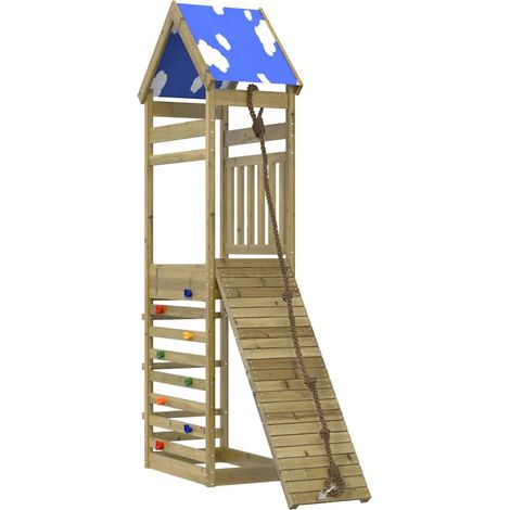 Outdoor Playset Impregnated Wood Pine vidaXL (1/5)