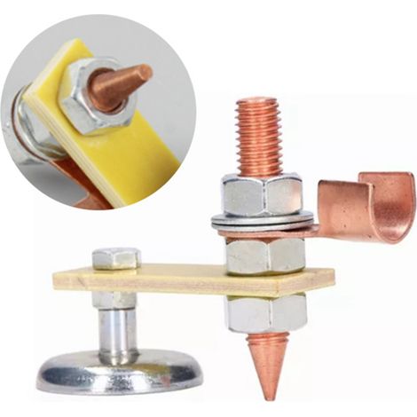 Magnetischer Schweißkopf mit einem Kopf, Isoliermaterial, magnetische Schweißhalterung, Masseklemme (1/5)
