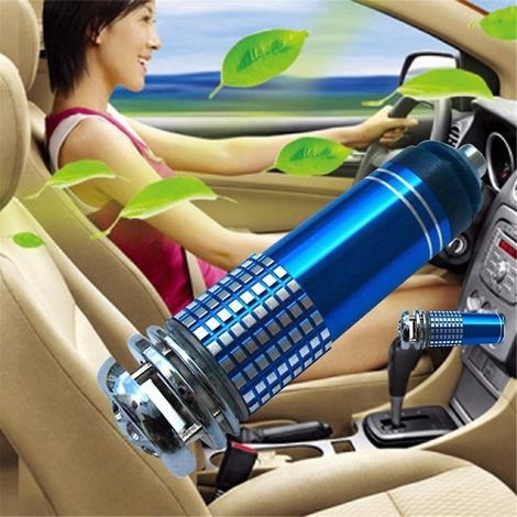 Mini humidificateur de voiture, purificateur d'air à ions négatifs, purificateur d'air pour voiture, bar à oxygène, climatiseur de voiture (1/5)