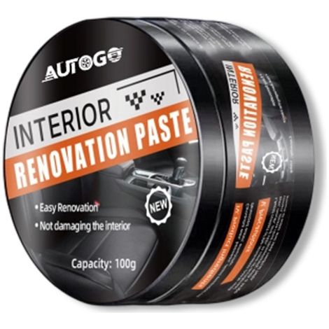 AUTOGO Autoinnenraumpolitur, pflegend, aufhellend, Anti-Aging, sanfte Formel, Lederpflegecreme (1/5)