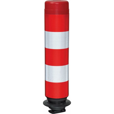 MORAVIA Leitzylinder FlexPin 46-TL 100mm 460mm rot/weiß voll retroreflektierend (1/5)