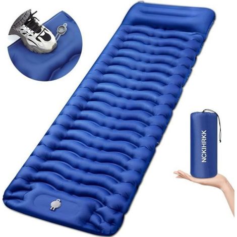 Matelas de Camping - - Autogonflant - 200x70 cm - 12 cm d'épaisseur - Ultraléger (1/5)