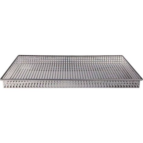 Filtex teglia per frittura da forno 1/1 acciaio 304 53x32,5 cm