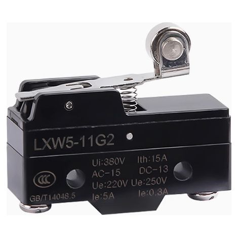 Micro-interrupteur LXW5 AC 380 V DC 220 V 10 A, 1 unité, LXW5-11G2 - auto-réinitialisé (1/3)