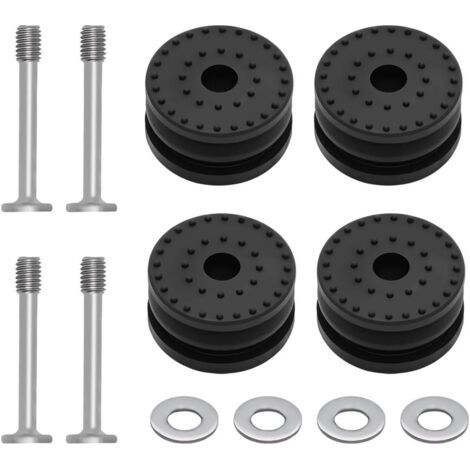 BUNTHAUS Kit de remplacement pour imprimante 3D Lab H2D/H2D Combo (4 patins anti-vibrations inclus) avec vis et joints, réduisant les vibrations et le bruit.