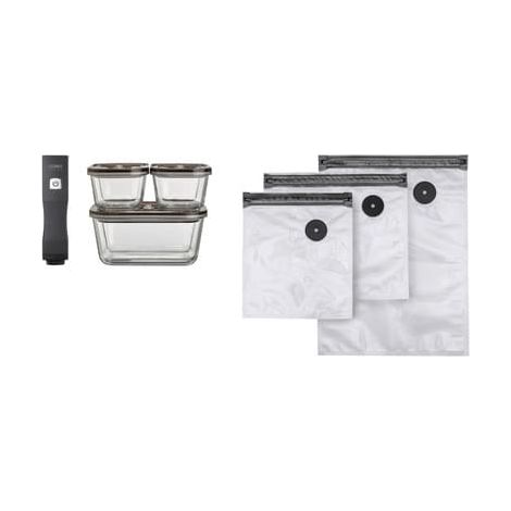 Caso Vacu OneTouch Eco-Set Vakuumiergerät schwarz (1/5)
