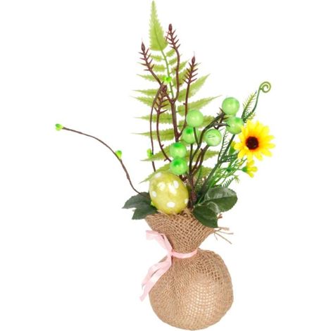 Decoración de mesa de Pascua, composición festiva, huevo ZZ (1/2)