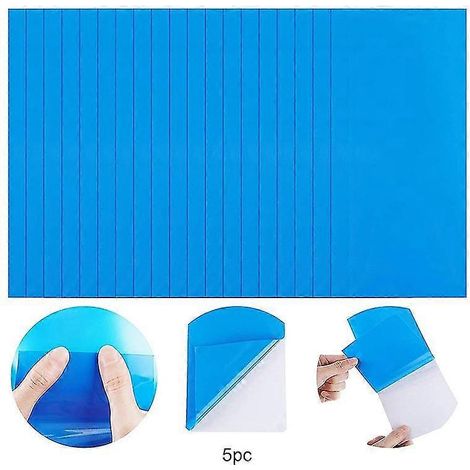 5, 10 ou 20 unités de colle auto-adhésive pour réparer les flotteurs de piscine en PVC et les bateaux gonflables. (1/3)