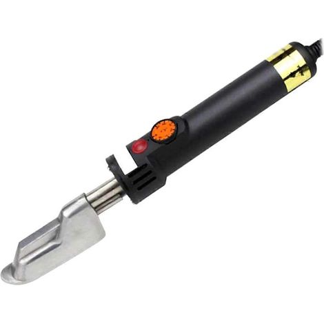 Petit fer à repasser miniature pour lisser le cuir des canapés, réparer les vêtements de poupées et repasser les logos. Réglage de la tension : 50 à 350 Hz. Prise américaine. (1/5)