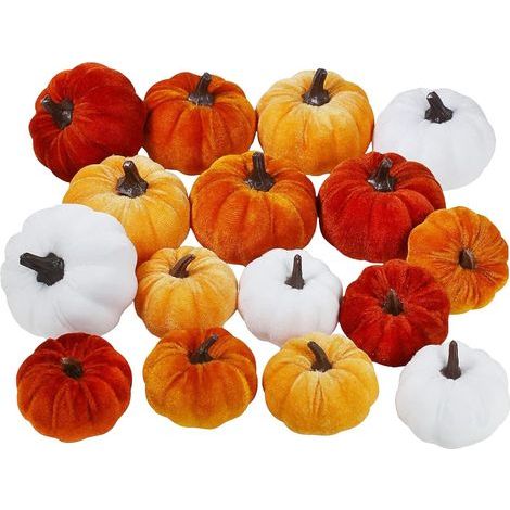 d Halloween au Samt 16 pièces Décorations d Halloween Samtig (1/5)