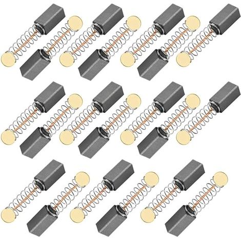 Balai Charbon Moteur Electrique Balais en Charbon Universel Charbon pour Perceuse 5 5 11mm Charbon pour Machine Electrique Brosses de Carbone pour Ponceuses, Scies Circulaires (1/5)