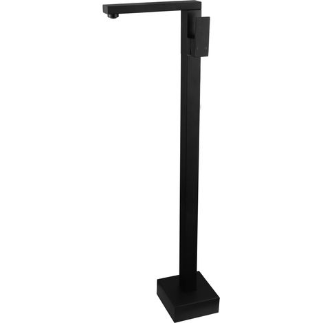 Mexen Urano freistehende Waschbeckenarmatur, schwarz - 75234-70 (1/2)