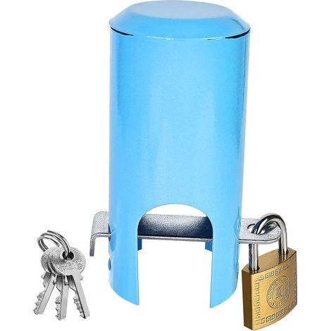 Tuyau De Jardin Isolé Et Couvercle - Verrou Robinet Serrure Extérieur Système Verrouillage Du Boîtier (1/4)