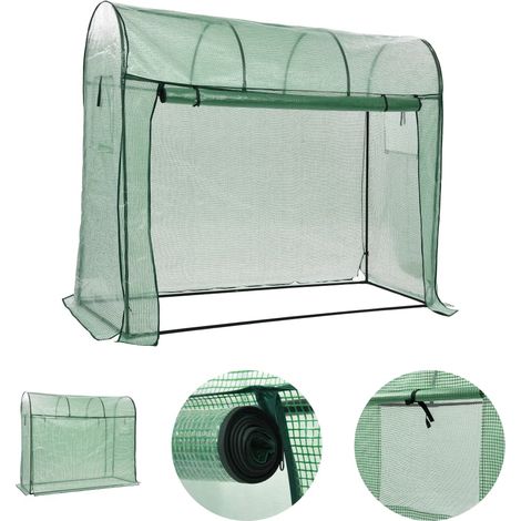 SKM Serre avec porte zippée 200x80x170 cm (1/5)