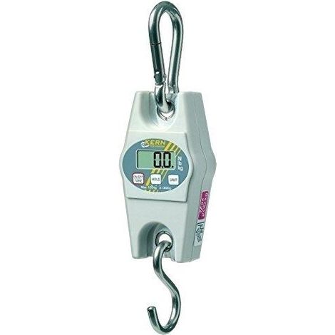 Kern HCB 20K10 Dinamómetro Peso 20 kg Precisión 10 g