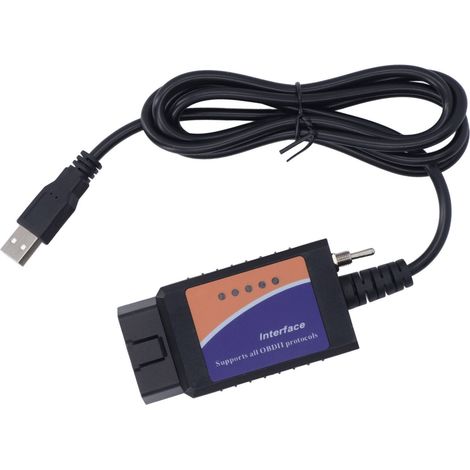Kit de diagnostic auto ELM327 PIC18F25K80 FTDI avec CD, protocole OBD2, remplacement pour Focus (1/5)